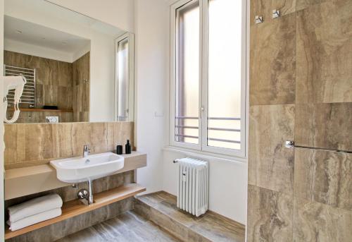 Ванная комната в HortiSallustio luxury rooms