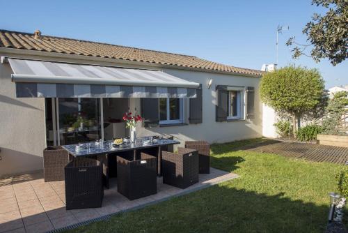 Maison familiale pour 6 avec jardin