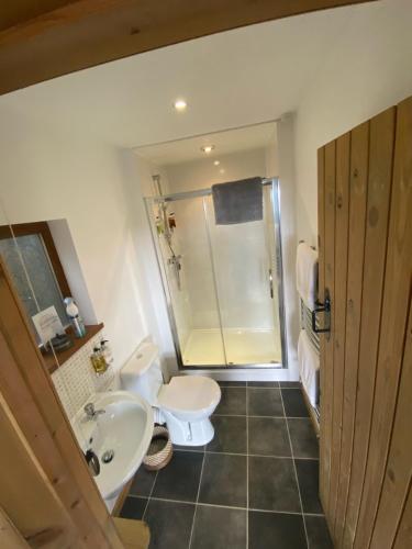 Bilik mandi di Swansea Log Cabin
