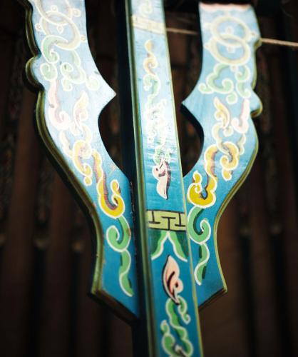a pair of ties hanging from a string at Aldridge Mill in Oakford