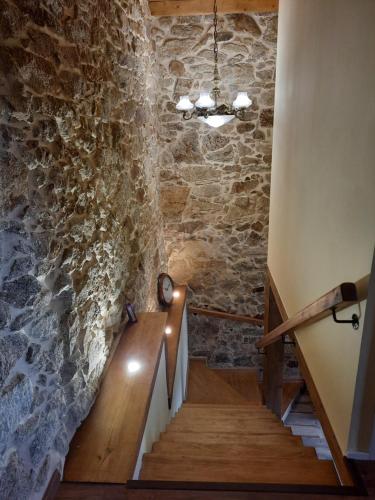 Χώρος καθιστικού στο Apartamentos Alburiña