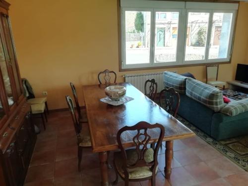 Posezení v ubytování Casa a Trepa