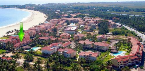 an aerial view of a resort next to the beach at Ocean Dream in Cabarete