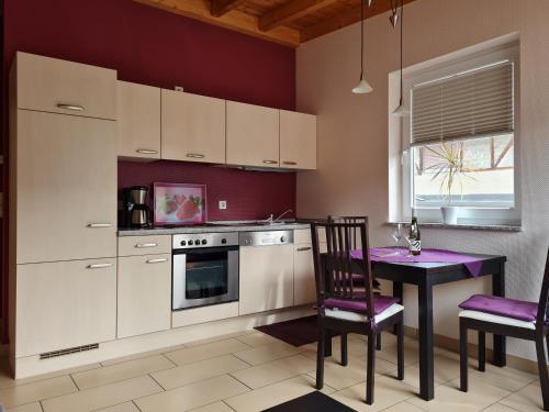Dapur atau dapur kecil di Weingut Markus Busch
