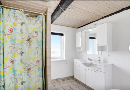 Et badeværelse på Lundø