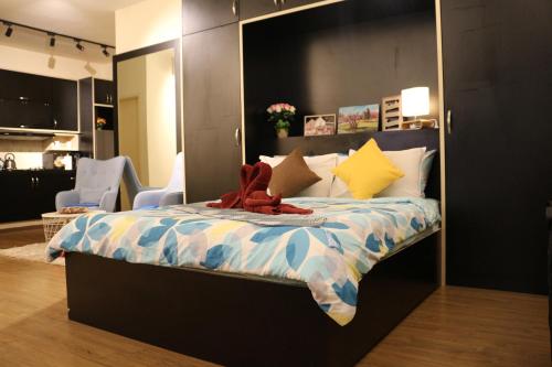 Cama o camas de una habitación en MLH Premier Suites @ Saville Cheras