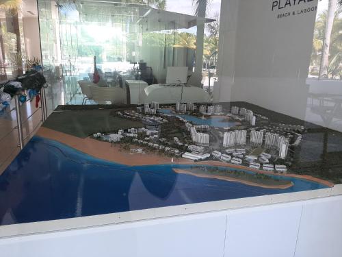 a model of a resort in a room at Apartamento en Playa Blanca - PANAMÁ in Río Hato