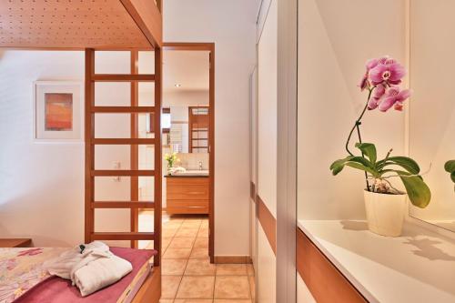 Koupelna v ubytování Appartements Haus Dr Muxel