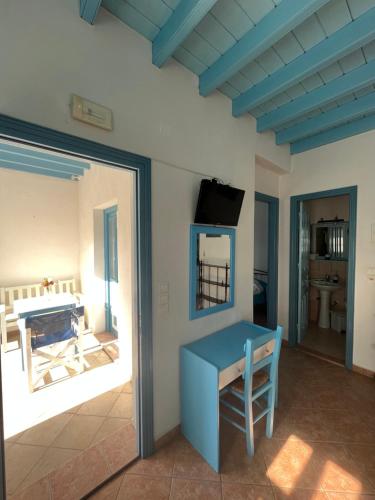 Μια τηλεόραση ή/και κέντρο ψυχαγωγίας στο Patmos Villas
