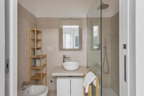 Phòng tắm tại Naviglio Dream - 2 bedrooms 2 bathrooms