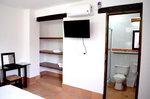 Koupelna v ubytování Chrisban Hotel Boutique