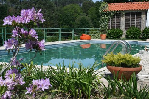 Bazén v ubytování Casa de Campo/Cottage "Casa da Cal" nebo v jeho okolí
