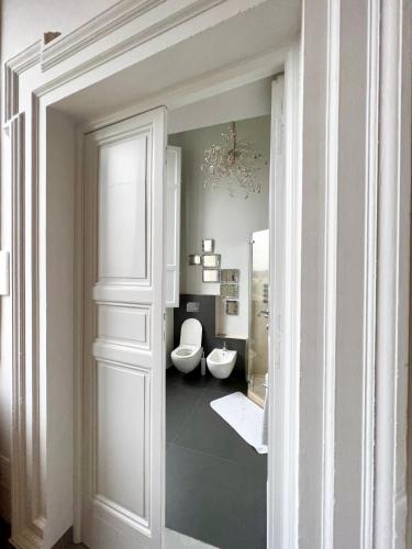 Ένα μπάνιο στο B&B Palazzo Bruchi