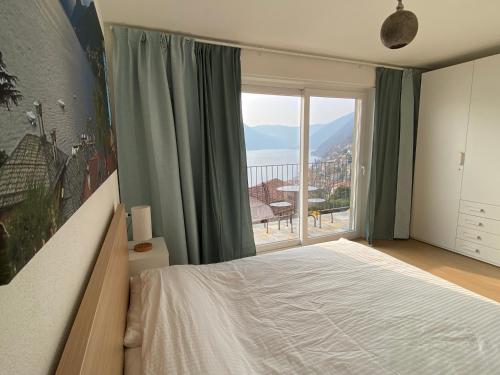 Ένα ή περισσότερα κρεβάτια σε δωμάτιο στο Casa Mille Luci