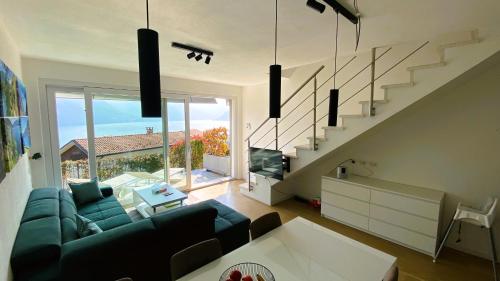 Χώρος καθιστικού στο Casa Mille Luci