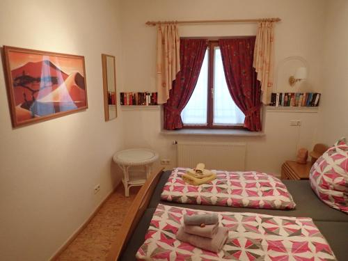 Voodi või voodid majutusasutuse Haus am See auf der Insel Lindau toas