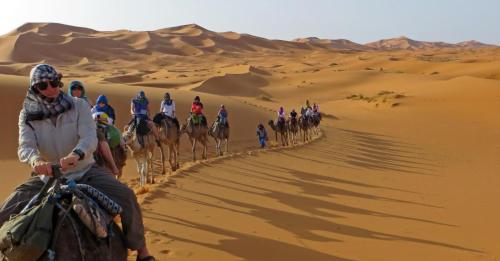 Gäste, die in der Unterkunft Luxury trek desert camp übernachten