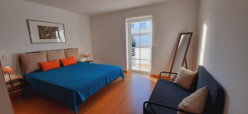 Postel nebo postele na pokoji v ubytování Ria Formosa Beach Apartment