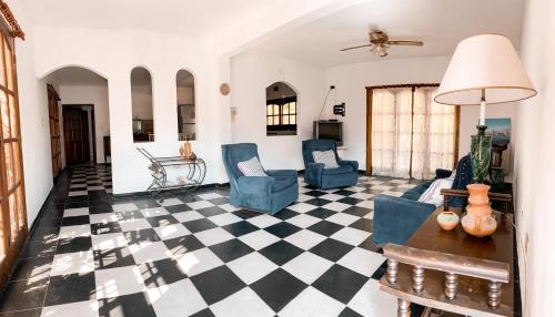 Χώρος καθιστικού στο Casa Moreno