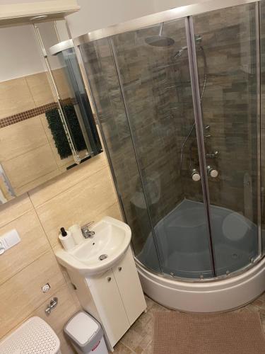 Kúpeľňa v ubytovaní Carmen Apartments4u - Pomorska 82