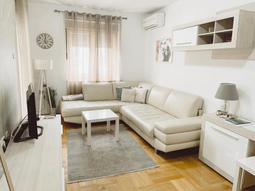 Posezení v ubytování Aurora Apartment