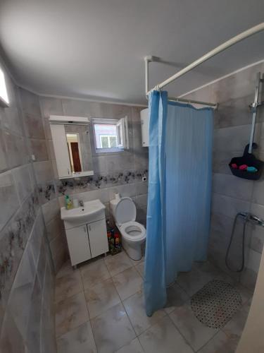 Koupelna v ubytování Apartman Cherry Gradac Valjevo