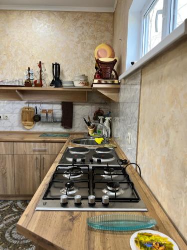 Η κουζίνα ή μικρή κουζίνα στο Guest House Evkalipt