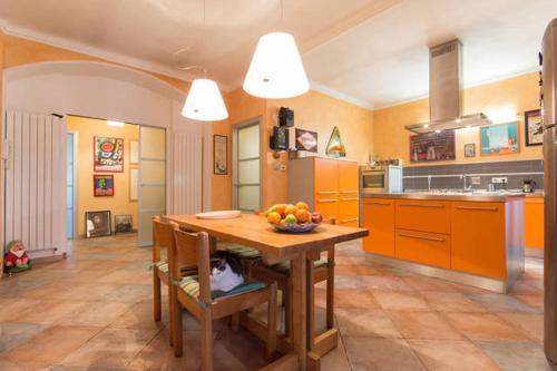 Kuchyň nebo kuchyňský kout v ubytování B&B la casa di Arturo