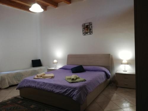 Posteľ alebo postele v izbe v ubytovaní Casa dell'aquila Barocca