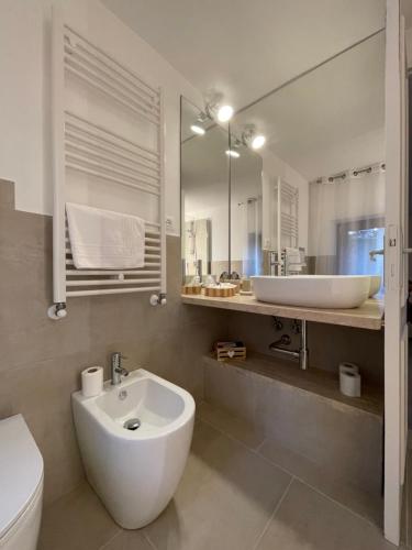 Et badeværelse på Casa Vacanze “Il Sogno”