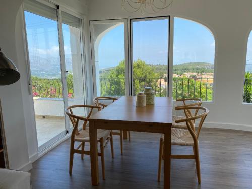 Balkón nebo terasa v ubytování Olivae XALET