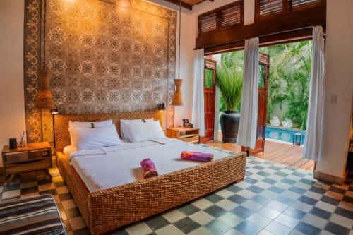 Voodi või voodid majutusasutuse Casa Bubu Guest House toas