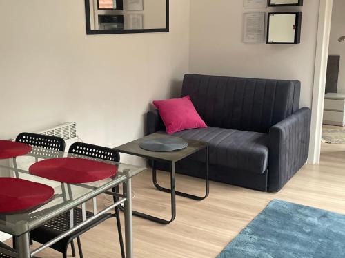 Ruang duduk di Wakacyjny Dom na wyłączność "APARTAMENT LE SOLEIL"
