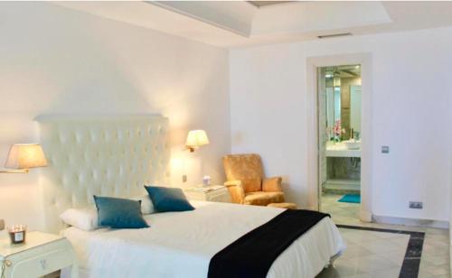 Frontline sea in the center of Puerto Banus.2bedrooms -Garden