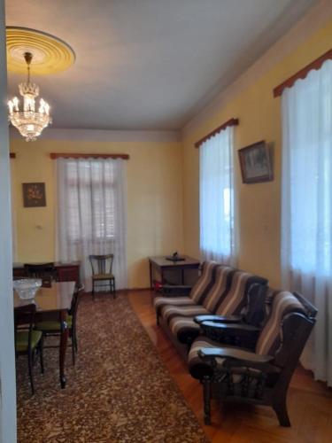 Χώρος καθιστικού στο Приятный отдых за городом
