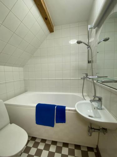 Kúpeľňa v ubytovaní Sepikoja Guest House