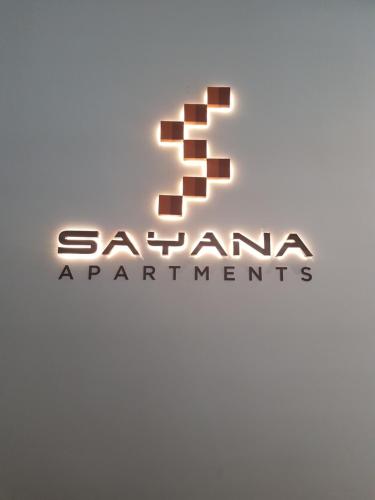a pixelated logo for aantara apartments at Apartemen Sayana Harapan Indah in Tambun-lobangbuaja