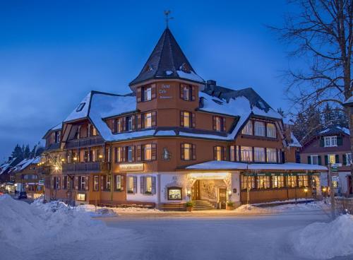 Hotel Schwarzwaldhof under vintern
