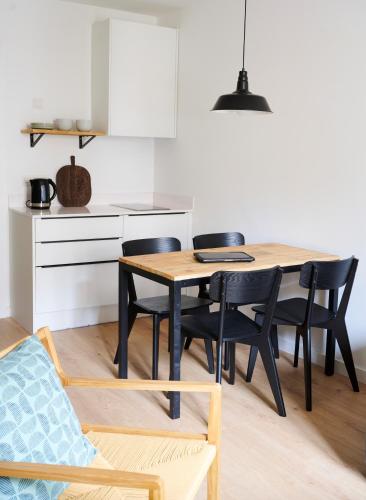 Η κουζίνα ή μικρή κουζίνα στο Eco Boutique Hostal Grau