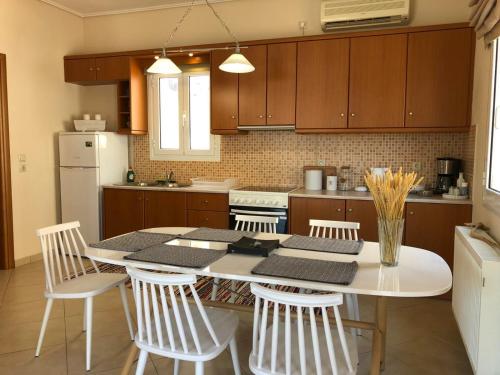 Η κουζίνα ή μικρή κουζίνα στο Helianthus Apartments