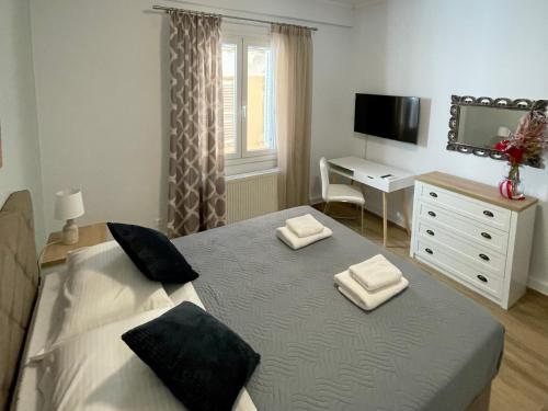 Postel nebo postele na pokoji v ubytování Armonia Porta Remounda Apartment