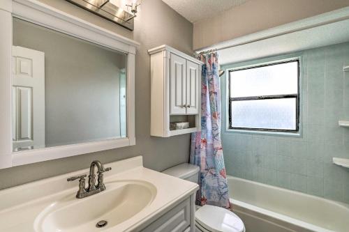 A bathroom at Merritt Island Home with Private Pool and Patio!