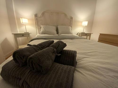 Postel nebo postele na pokoji v ubytování La Garita Bay Apartments