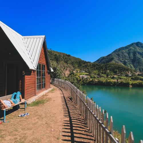 Paisaje cerca de esta villa
