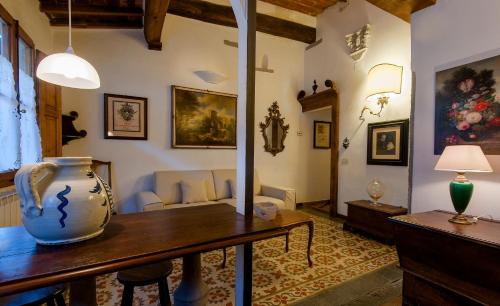 Χώρος καθιστικού στο Yome - Your Home in Florence