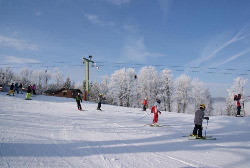 Der Almblick durante el invierno