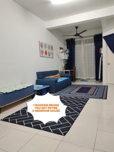 Posezení v ubytování UNIE HOMESTAY