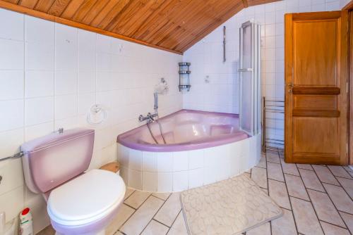 Koupelna v ubytování Sweet Home En Gaume