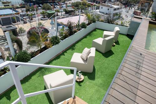 Μπαλκόνι ή βεράντα στο Apartamentos Nueva Ribera