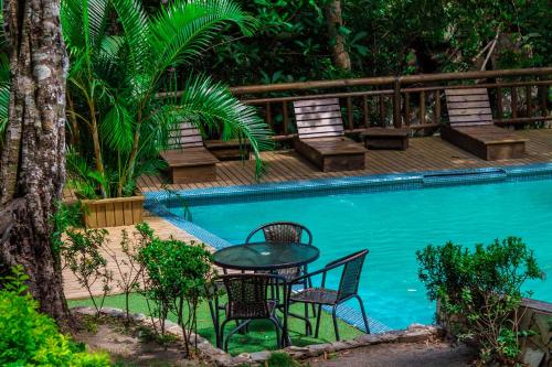 Πισίνα στο ή κοντά στο Hotel Cabañas Club Sierra Limón